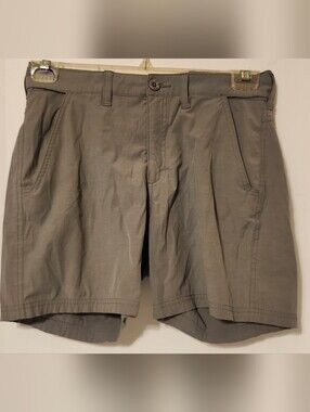 Men's Huk Khaki  Casual Shorts